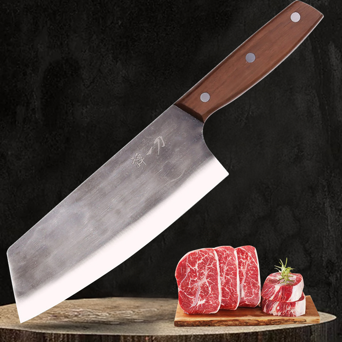 8 Inch Kitchen Knife Stainless Steel Chopping Knife Household Ladies Knife Chef Knife Slicing Knife Cooking Tools