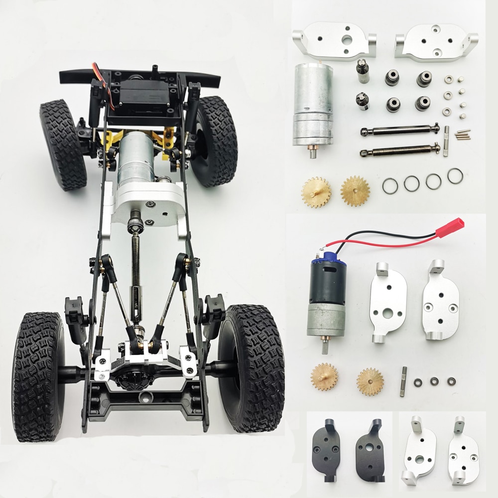 WPL RC Car Metal Transfer Case - DIY Upgrade Parts for B14 B36 C14 4WD/6WD GASS66