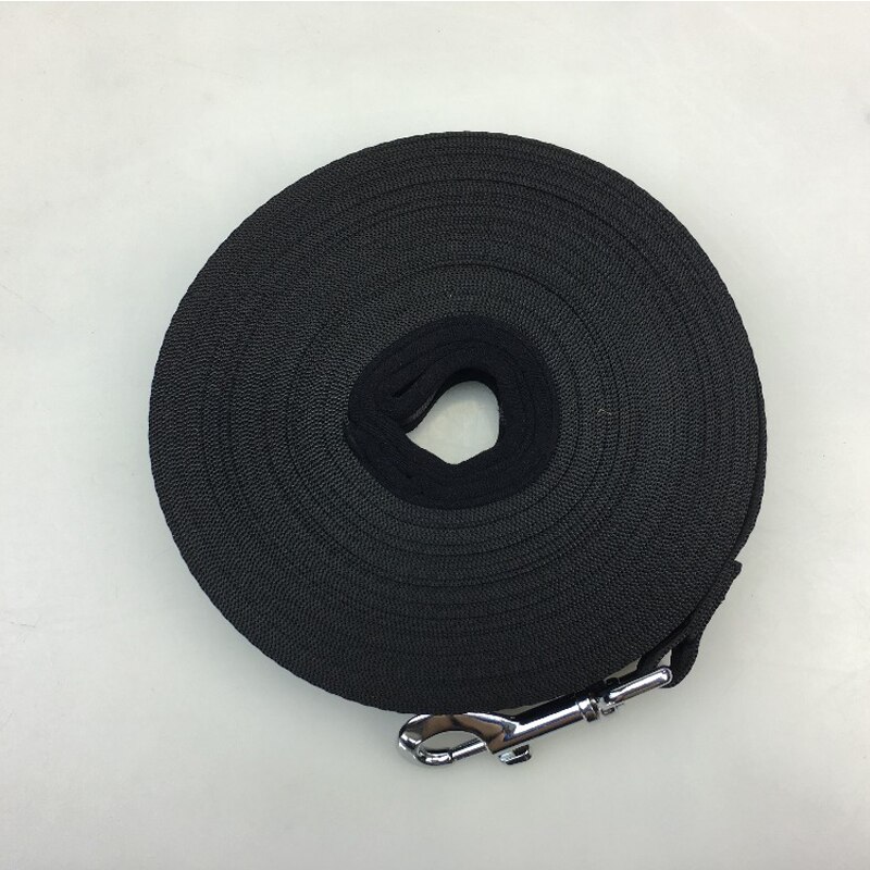 Correa para mascotas para perros azul negro Nylon 20 metros 10 metros entrenamiento, perro Correa caminar perro Correa tamaño seleccionable de seguridad al aire libre