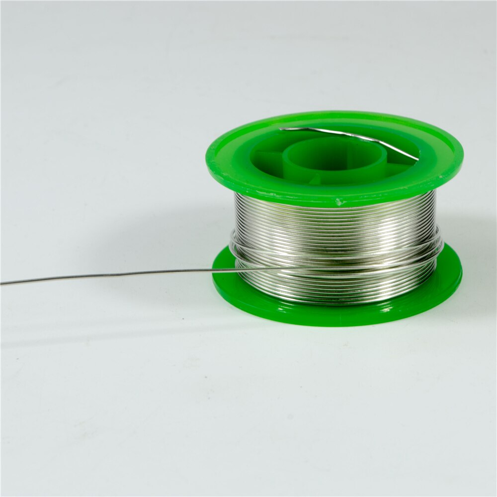 Rollo de alambre de soldadura, sin plomo, 100g, 500g, 0,8mm, 1,0mm, ROHS, flujo de alambre de desoldar, material de estaño y cobre 2.2%
