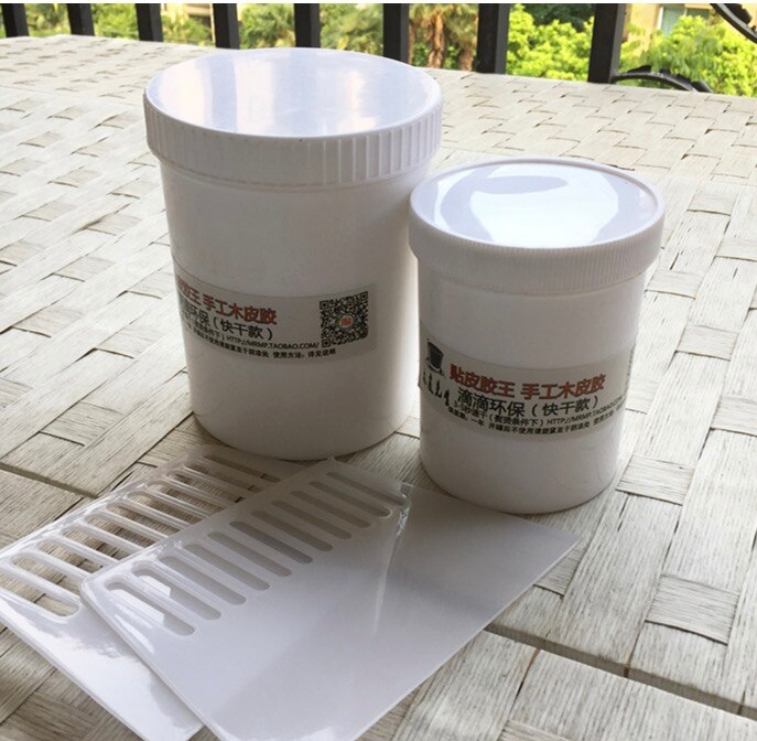 600g Hand-geklebt und Nicht bügeln Holz Furnier Kleber