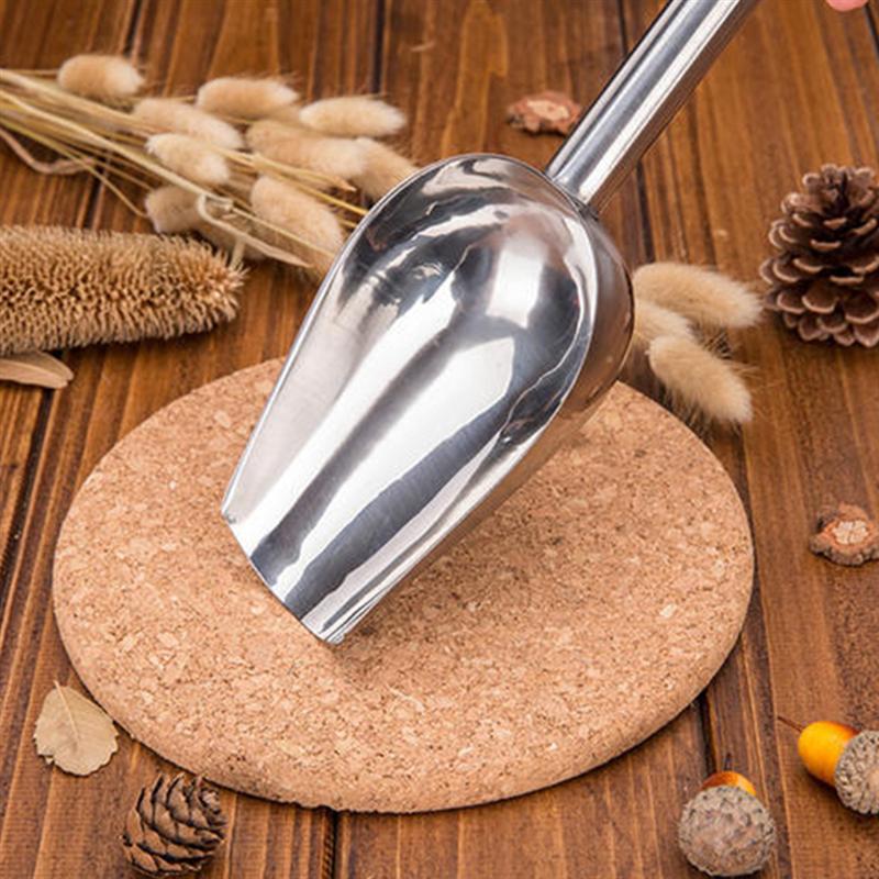 Paletta per farina da cucina in acciaio inossidabile