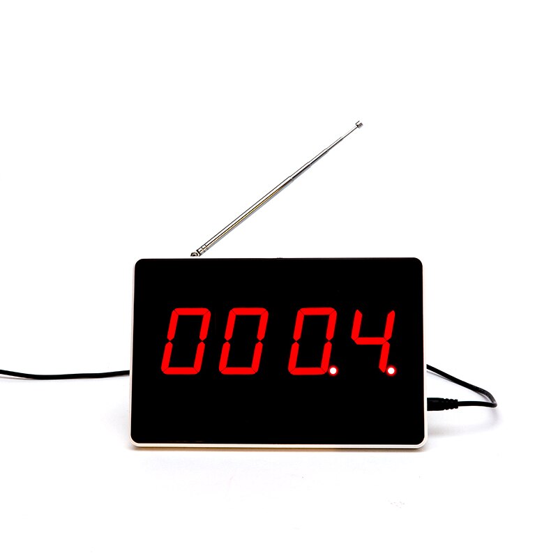 Mindewin Restaurant Wireless Call System M-K-1 Waiter Call Button,LED Display Receiver And Call Waiter Wrist Watch: Display