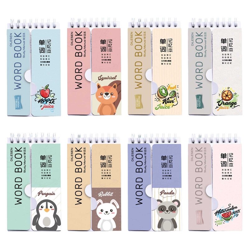 Portable Notepad Mini Spiral Notebook Pocket Study To-do-list Pad Notebook