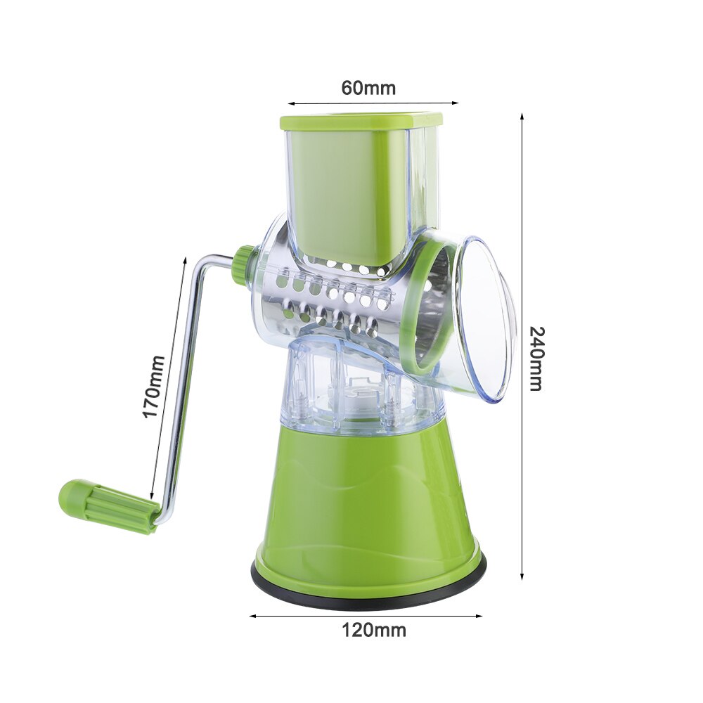 Manual Vegetable Cutter Slicer Multifunctional Round Mandoline Slicer Potato Cheese Kitchen Gadgets Kitchen Accessories