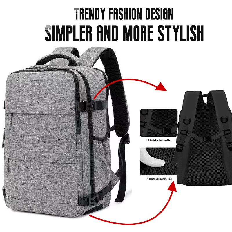 Mochila 40x20x25 Ryanair, Mochila de viaje para mujeres y hombres, artículo personal Mochila de transporte, Mochila para computadora portátil Weekender de negocios