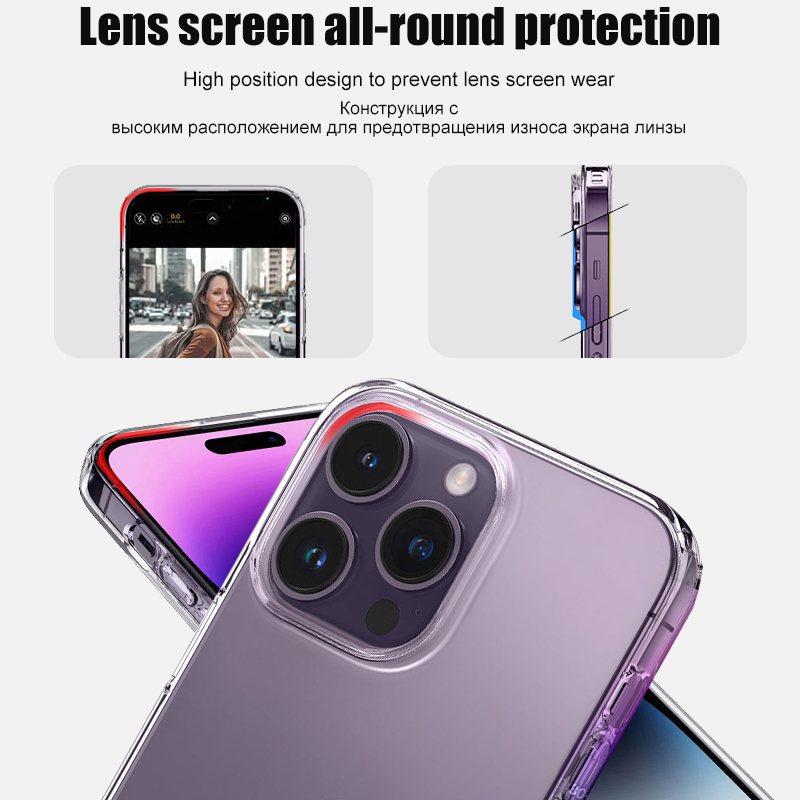 Luxus ultra dünne klare Silikon hülle für iPhone 16 15 14 13 12 11 Pro max xs xr x 7 8 plus transparente Handy hüllen Rückseite