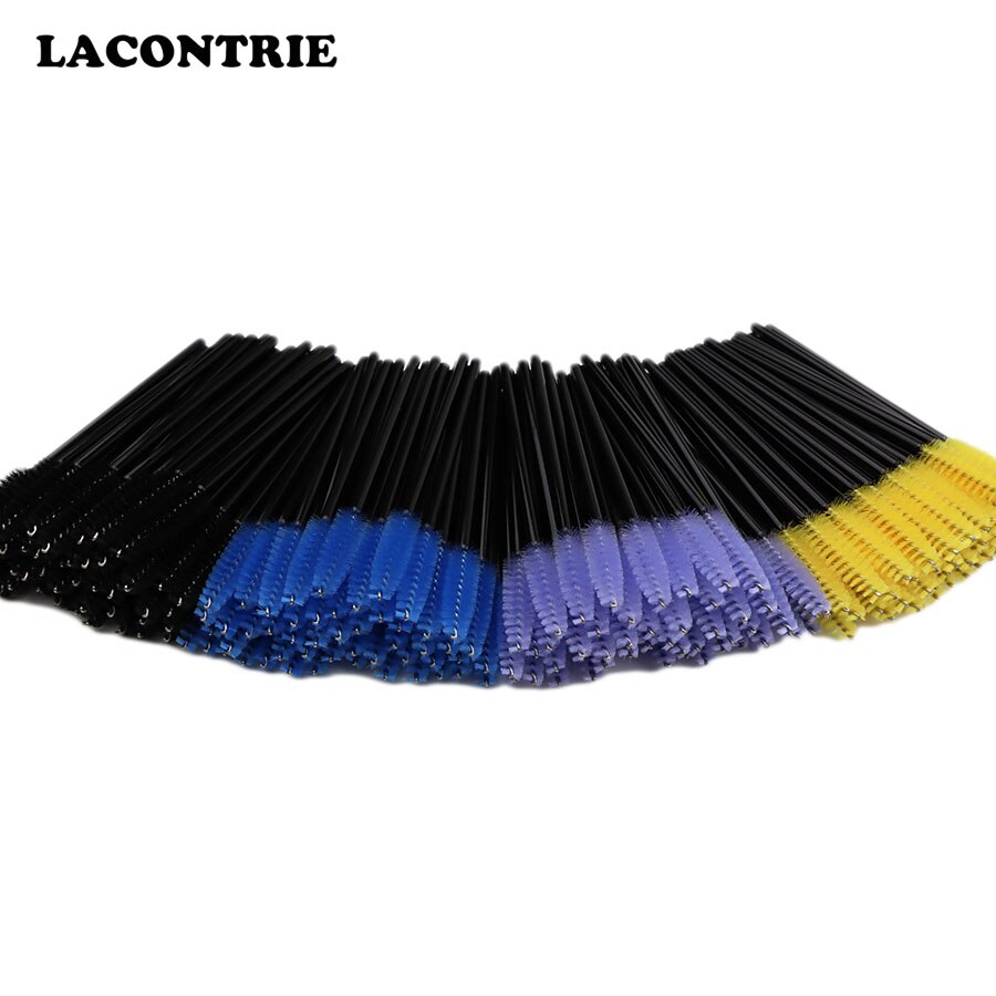 Wimpers Cosmetische Borstels Voor Wimper Extension Wenkbrauw Applicator 50/100 Pcs Individuele Wegwerp Lash Lash Lift Borstels