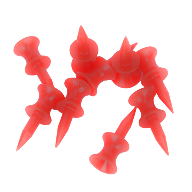50Pcs Golf Tees Perfect For Teeing The Ball Improve Accuracy Training Golf 25MM 0.98' Castle Green Golfer Accessory