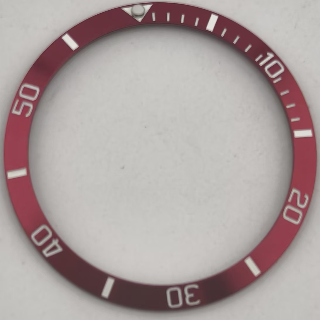 BOTIONI 34mm ceramics bezel fit 36mm SUB watch replace accessories watch parts: Red