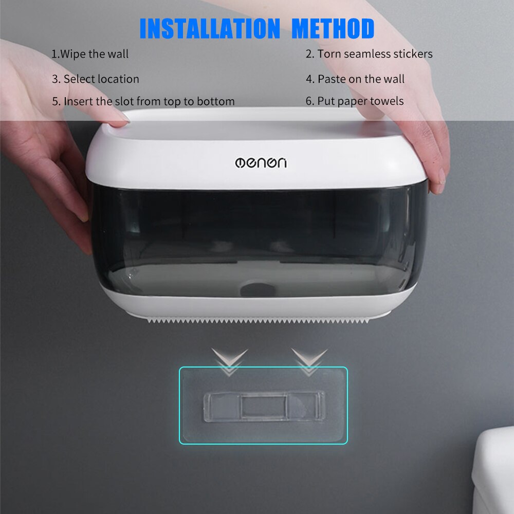 Neue Papier Handtuch Spender Kein Bohren Zaubersta... - Grandado Neue Papier Handtuch Spender Kein Bohren Zaubersta... - Grandado