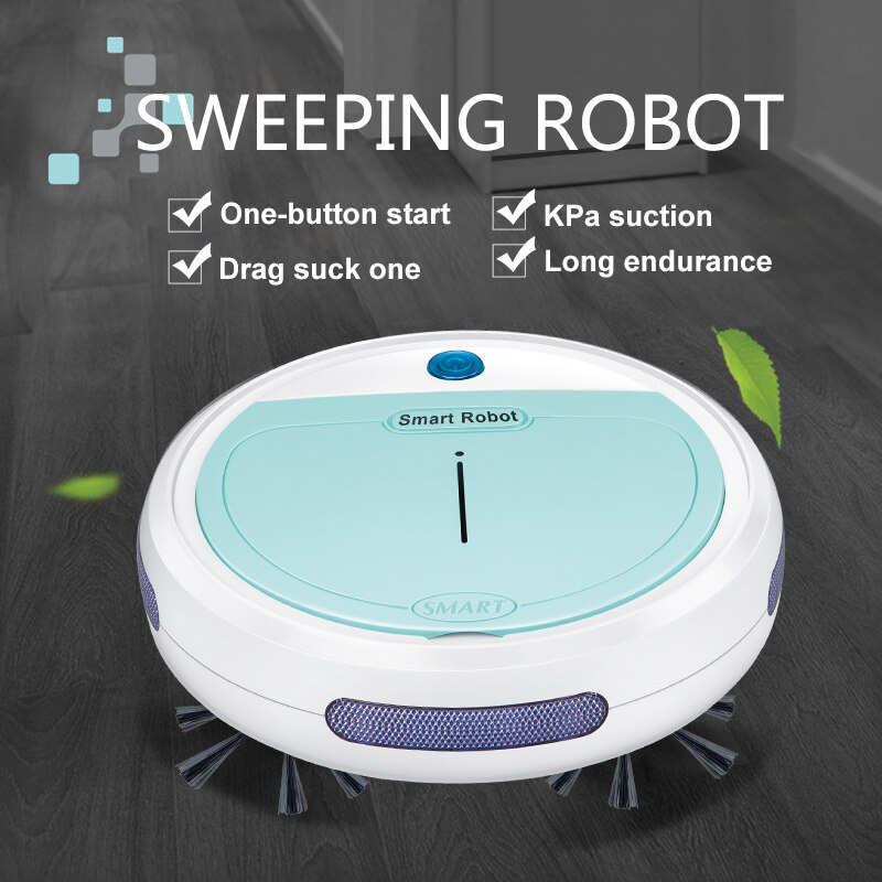 Een Nieuw Type Van Intelligente Automatische Robot Stofzuiger Geschikt Voor Huishoudelijke Stofverwijdering En Reiniging Veegmachines