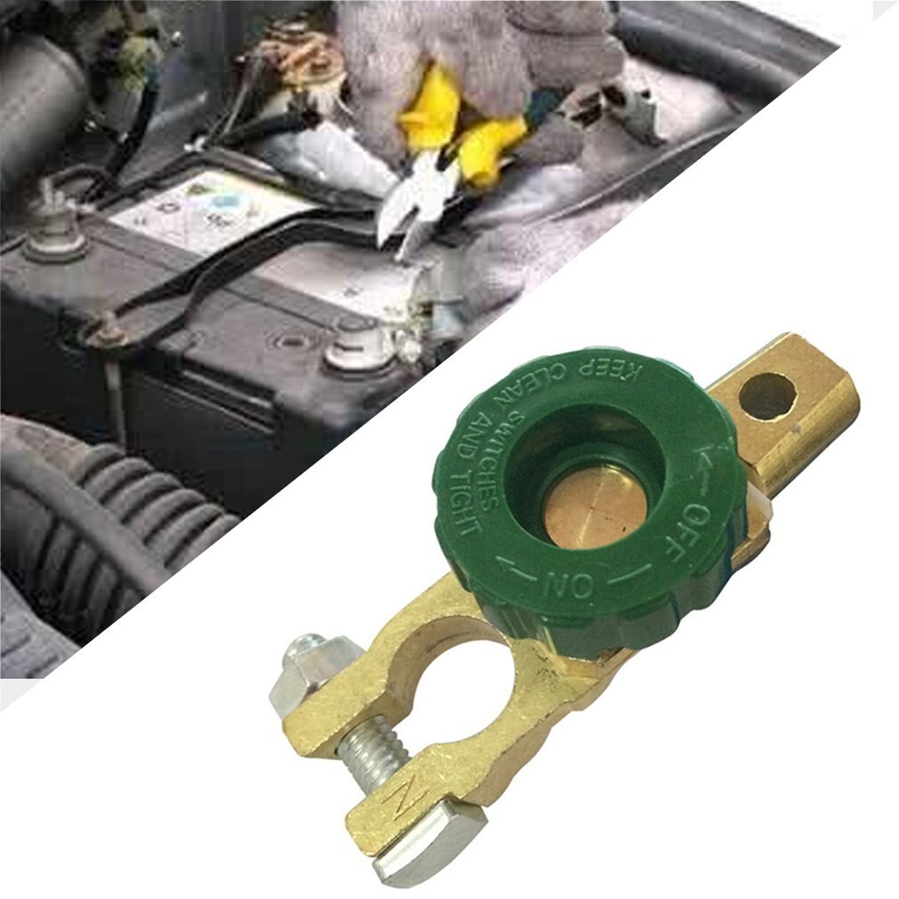 Car battery connector Zinc alloy copper plating Anti-leakage power switch Battery pile head Battery protection switch