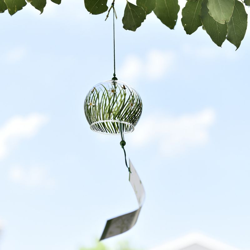 Cute Wind Bells Handmade Glass Birthday Christmas Home Decors Wind Chimes Japanese Style