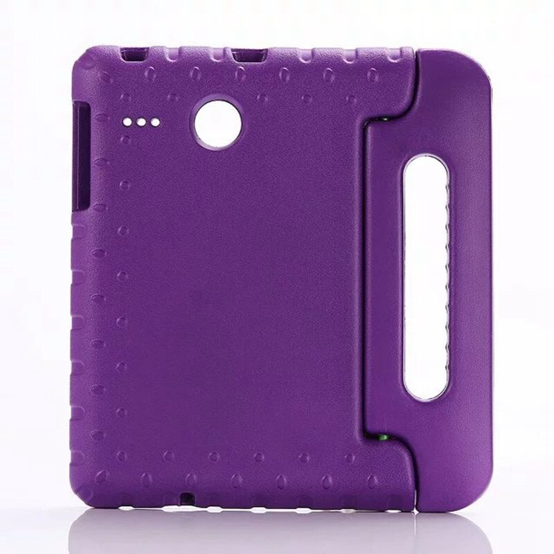 Coque for Samsung Galaxy Tab E 8.0 SM-T377 T375 T378 Case Kids Shockproof EVA Case for Samsung Tab E 8.0 T377 Cover Stand: purple
