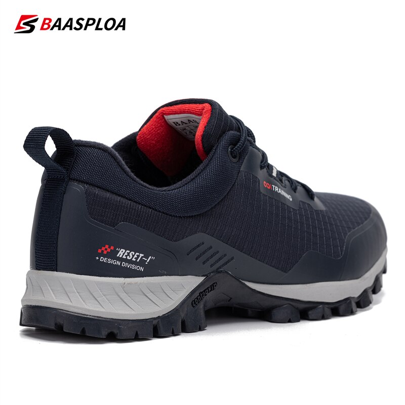 Baasploa Neue Männer Anti-Rutsch Verschleiß Beständig Wanderschuhe Wasserdichte draussen Reise Schuhe Sneaker Bequeme Männliche Schuhe