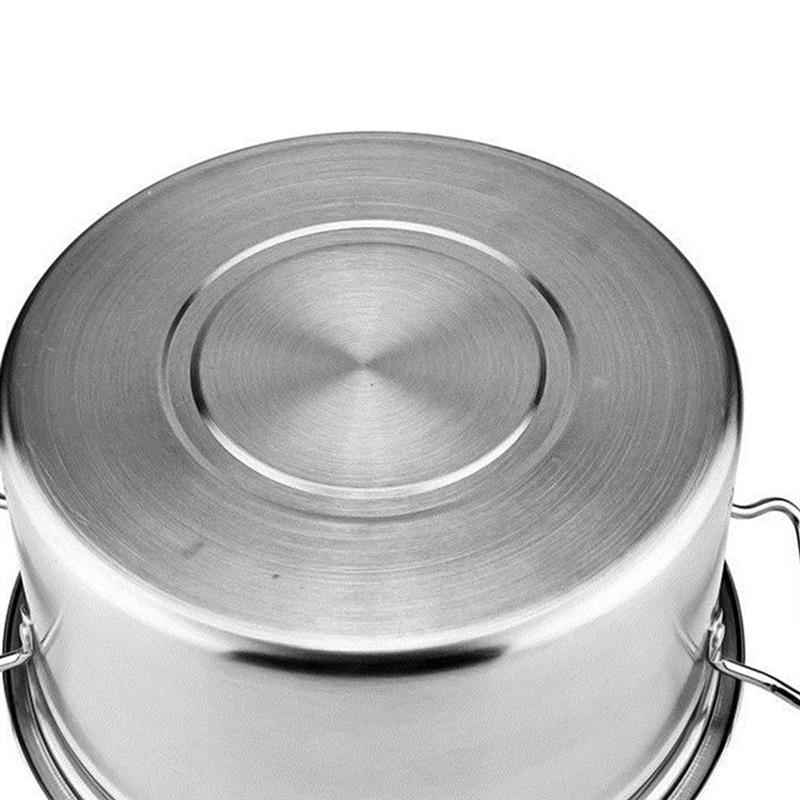 Induction Cooker Gas Cooker Universal Milk Pot Soup Pot Bottom Stainless Steel Anti - Overflow Anti - Stick Pot