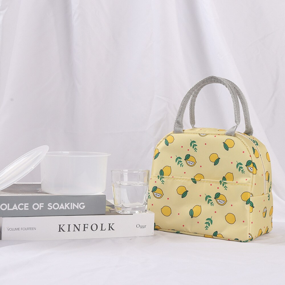 Fabrikant Direct Levert Thermische Isolatie Hand Lunch Tas: YELLOW