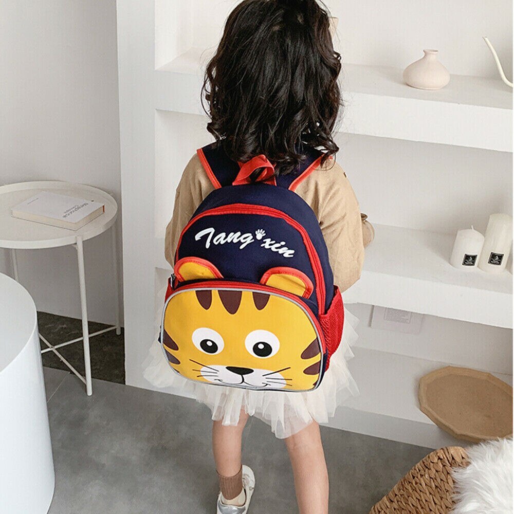 Cute toddler kid girl school bag cartoon animal mini backpack nylon baby kindergarten backpack