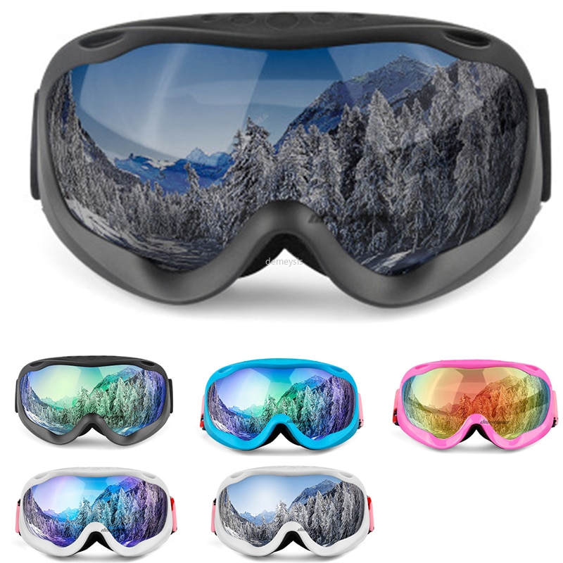 Ski snowboard bril berg skiën skate brillen sneeuwscooter wintersport dubbele laag sneeuw winddicht stofdichte brillen