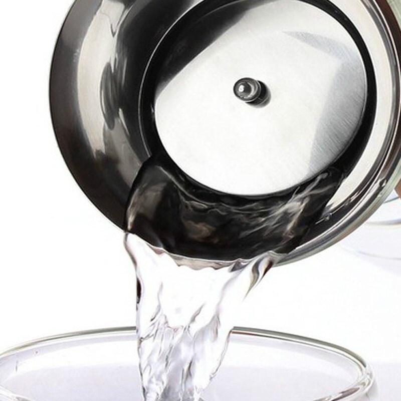 1500ml 35Oz Glas Pitcher Drip-gratis Karaf met Rvs Siliconen Flip-top Deksel Glas Water pitcher Koelkast Ice Tea Maker