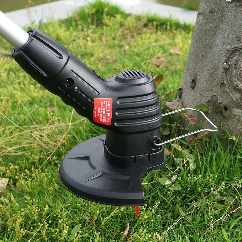 Portable Smart Wireless Electric Lawn Mower Lithium Battery Weeding USB charging Length Adjustable Pruning Cutter Grass Trimmer
