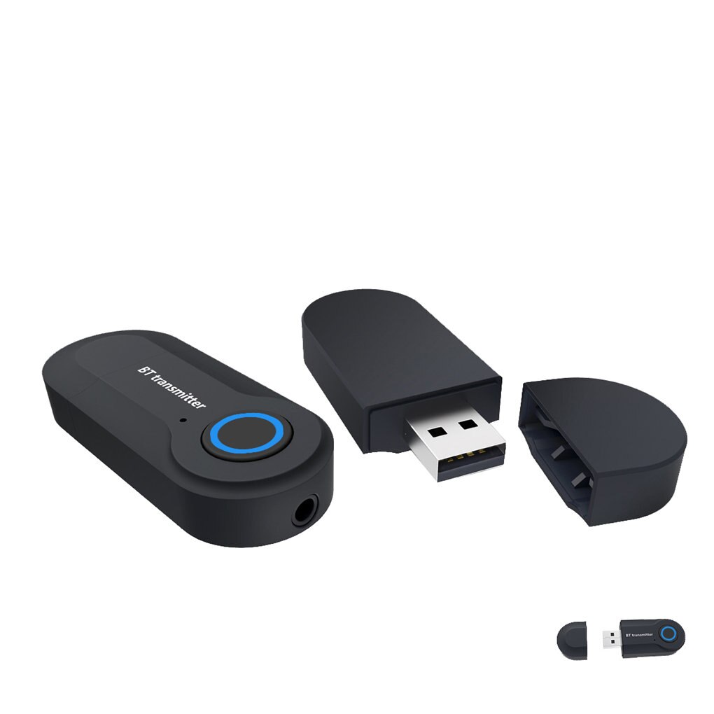 Mini USB Bluetooth Audio Transmitter TV Computer Laptop 3.5mm Wireless Stereo Audio Adapter Transmitting Device