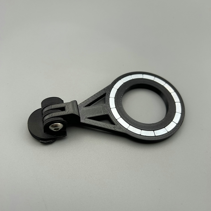 MagSafe Mount Adapter For Garmin & Wahoo Cycling Indoor Training Zwift TrainerRoad Kickr: WHITE