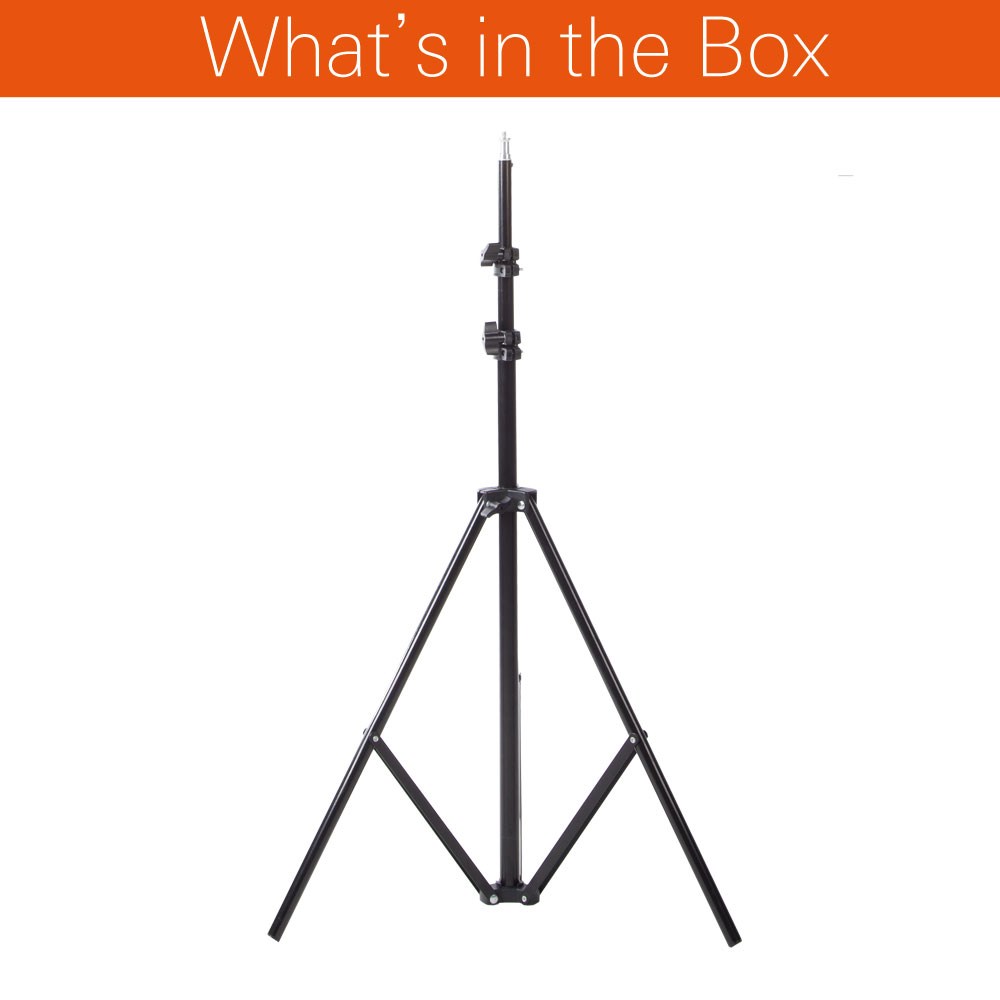 Godox Ajustable 302 2m Light Stand with 1/4 Screw Head Tripod for Studio Photo Vedio Flash Lighting 200cm