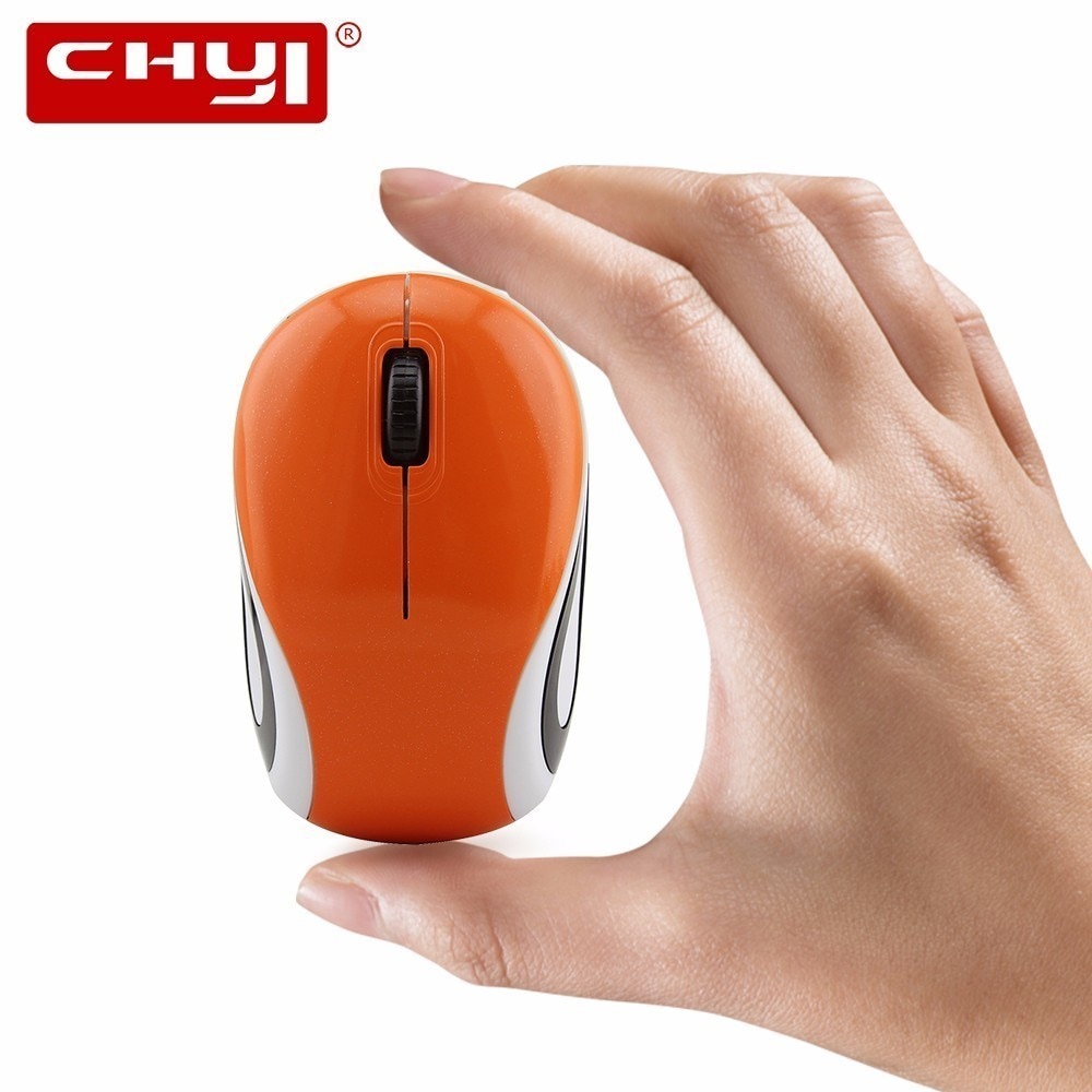CHYI Mini Wireless Mouse For Kids 1600DPI Optical 3D Small Mause With USB Receiver Computer Gaming Mice For PC Laptop Notebook