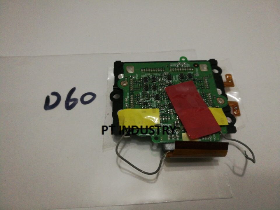 Sensor de imagen Original D60 CCD CMOS con filtro de vidrio de paso bajo perfecto para Nikon D60