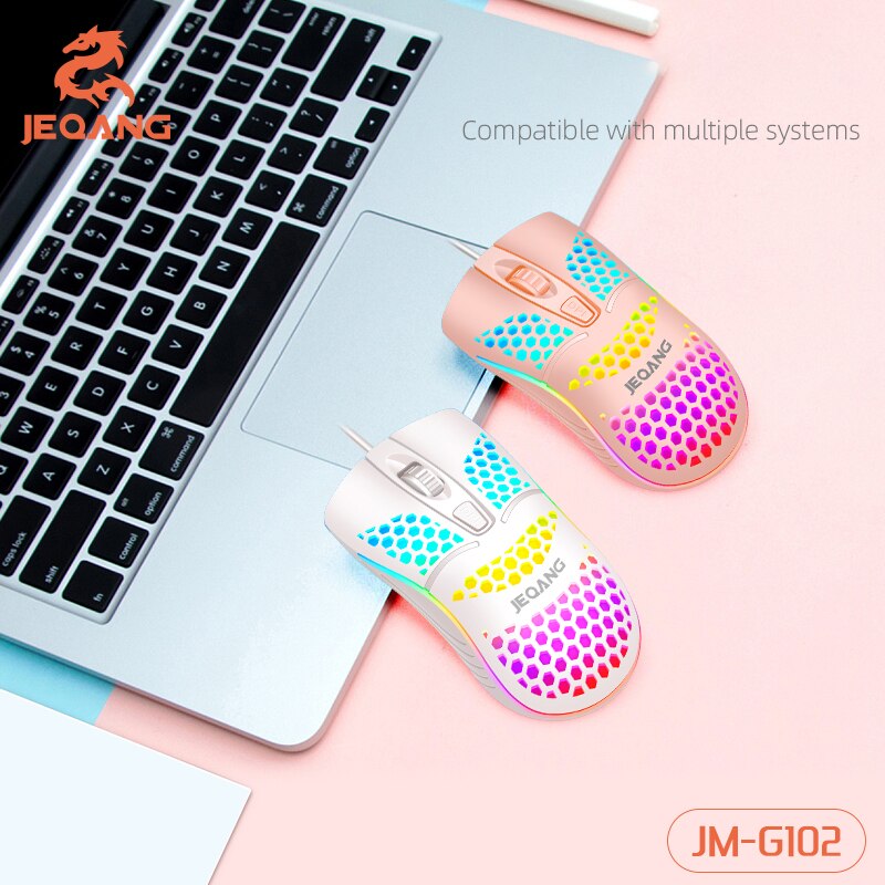 Mais novo alta qulity G-102 buraco buraco oco mouse jogo de escritório jogo de jogos de pouco peso paz buraco mouse
