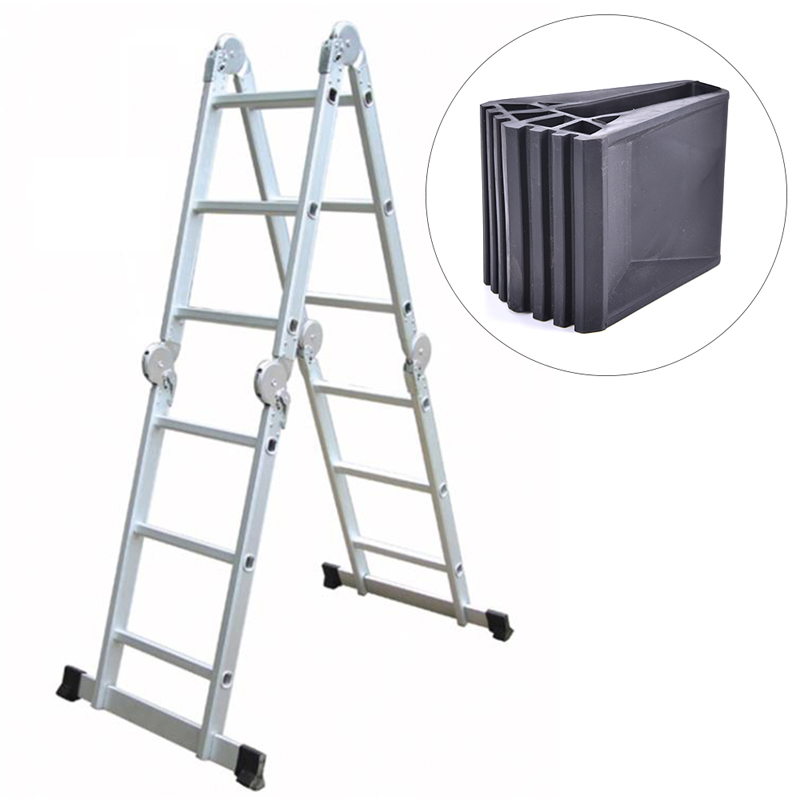 2 Stuks Ladder Ronde Voet Cover Prachtige Duurzame Multifunctionele Vouwladder Waaiervormige Voet Cover Anti-Slip mat