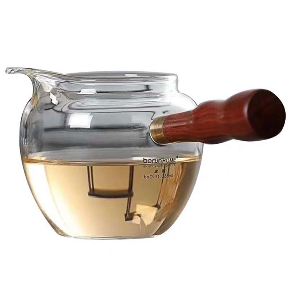 Taza de té tetera resistente al calor, accesorios de té de mar de té
