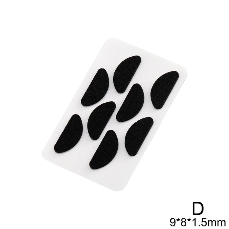 8Pc Bril Neus Stok Neus Pads Zelfklevende Lenzenvloeistof Eva Neus Pads Anti-Slip Glazen Geen Makeup Neus pads Brillen Nosepads: D