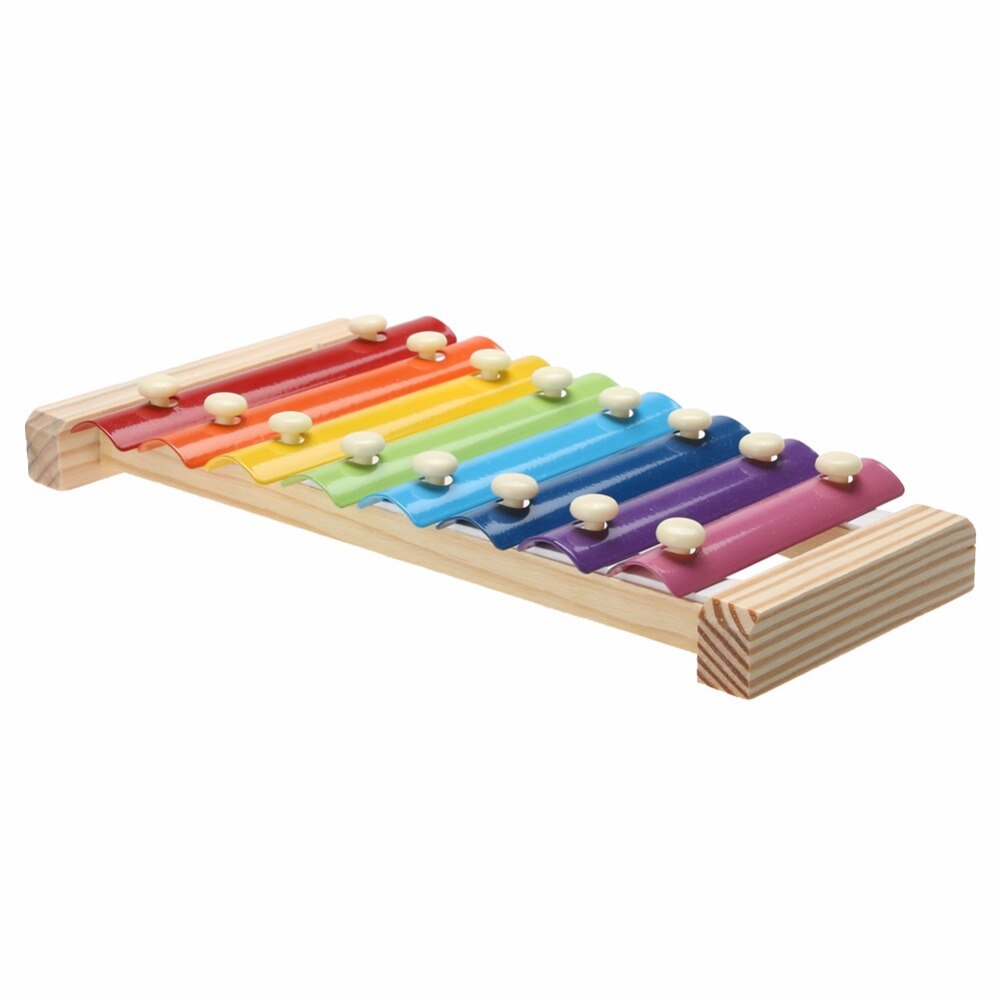Ws Leren Onderwijs Houten Xylofoon Voor Kinderen Kid Musical Speelgoed Xylofoon Wijsheid Juguetes 8-Note Muziek Instrument Onderwijs
