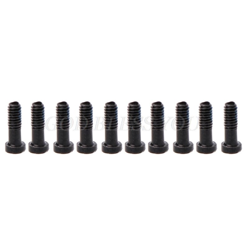 10Pcs Torx Schroef 5-Point Star Bottom Schroeven Kit Voor Iphone 6/6S/6 Plus/6S Plus/5S: Black