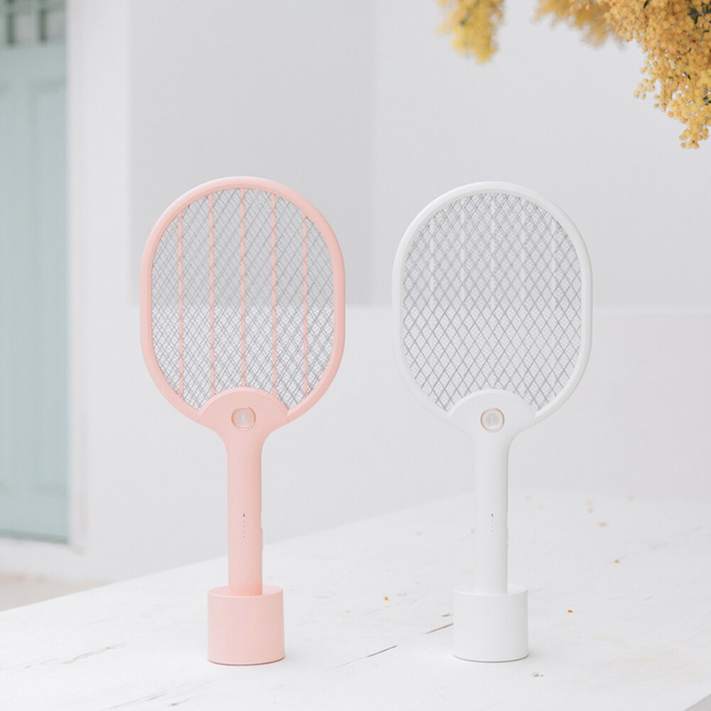 Matamoscas eléctrico para el hogar, raqueta matamo... – Grandado