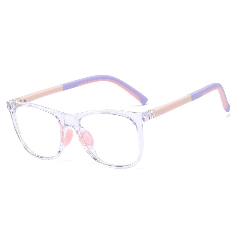 Moda per Bambini anti-blu luce di Titanio di Plastica Montature per Occhiali Ultralight TR90 Uomini Donne ottico Occhiali computer