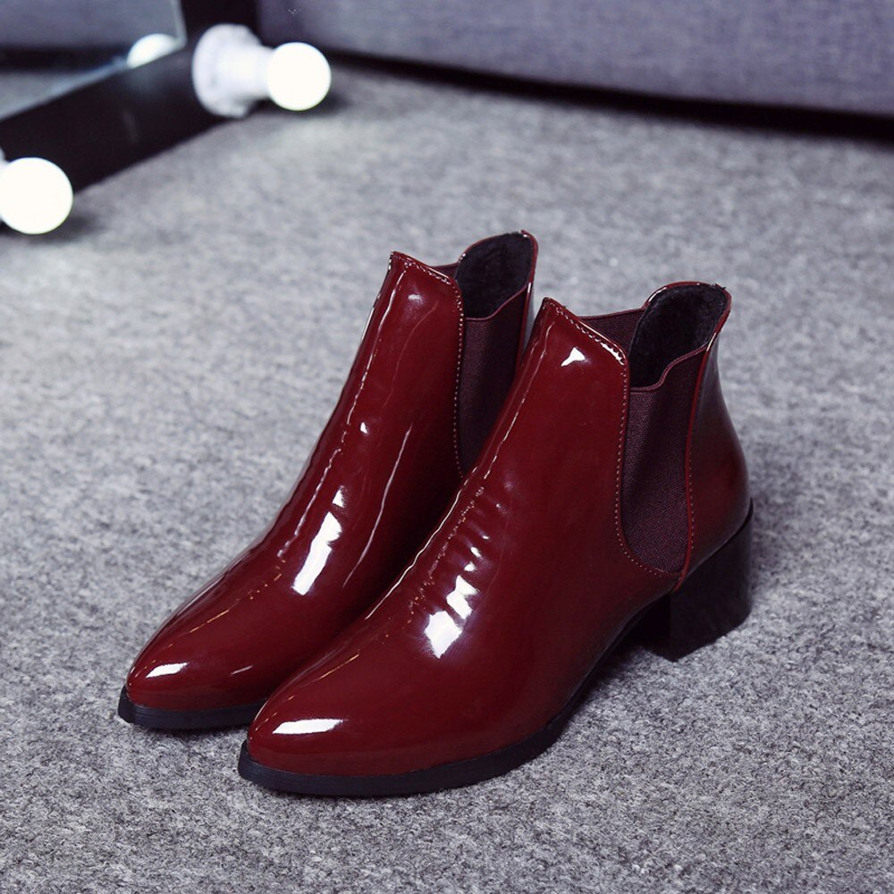 Think! KAPSL Botas Cortas Al Tobillo,Mujer