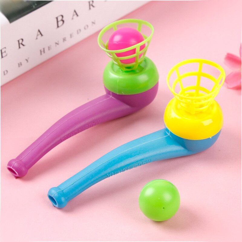 80 after Childhood Nostalgia Blow Music Plastic Suspension Ball Blowing Machine Maker Magic Floating Ball Children Baby Classic