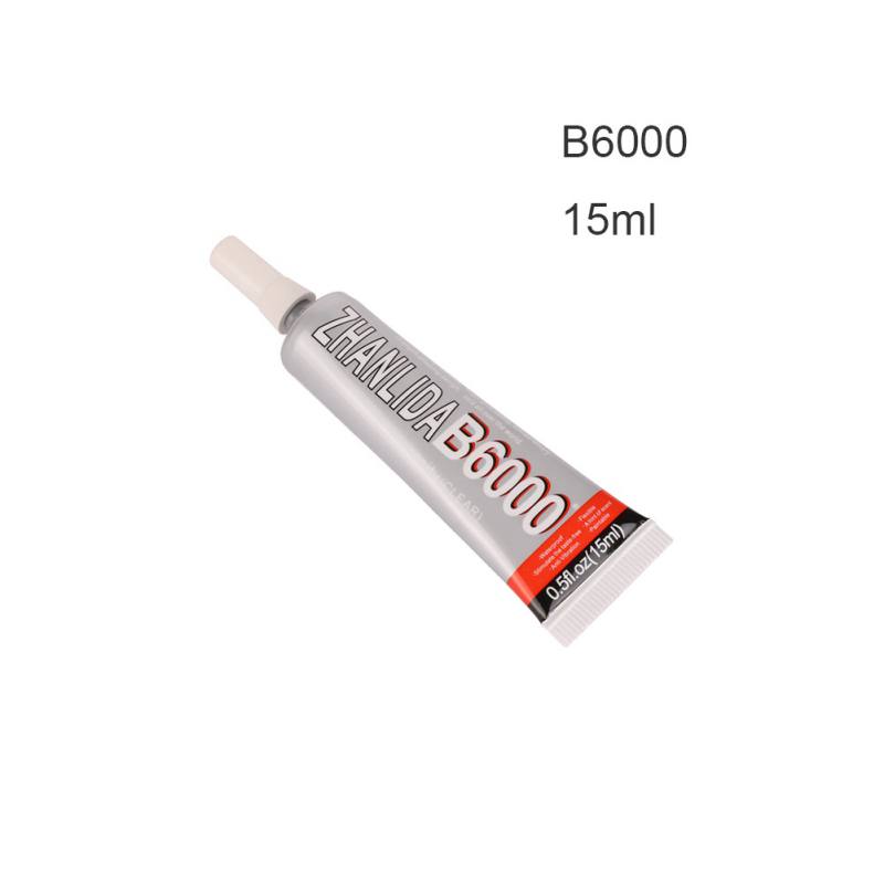 4 sztuk 15ml płynny klej B-6000 guma drewno metaliczny papier B6000 Super przejrzysta klej z żywicy epoksydowej biżuteria silne tkaniny z tworzywa sztucznego szkoły