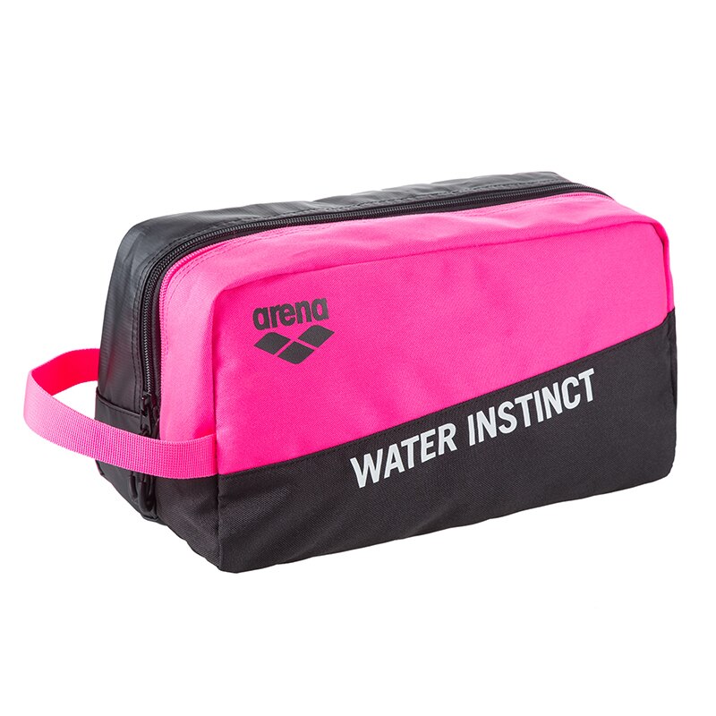 Bolsa de natación resistente al agua Arena bolsa de separación húmeda y seca traje de baño piscina playa bolsa de gran capacidad ASS9731: Color rosa