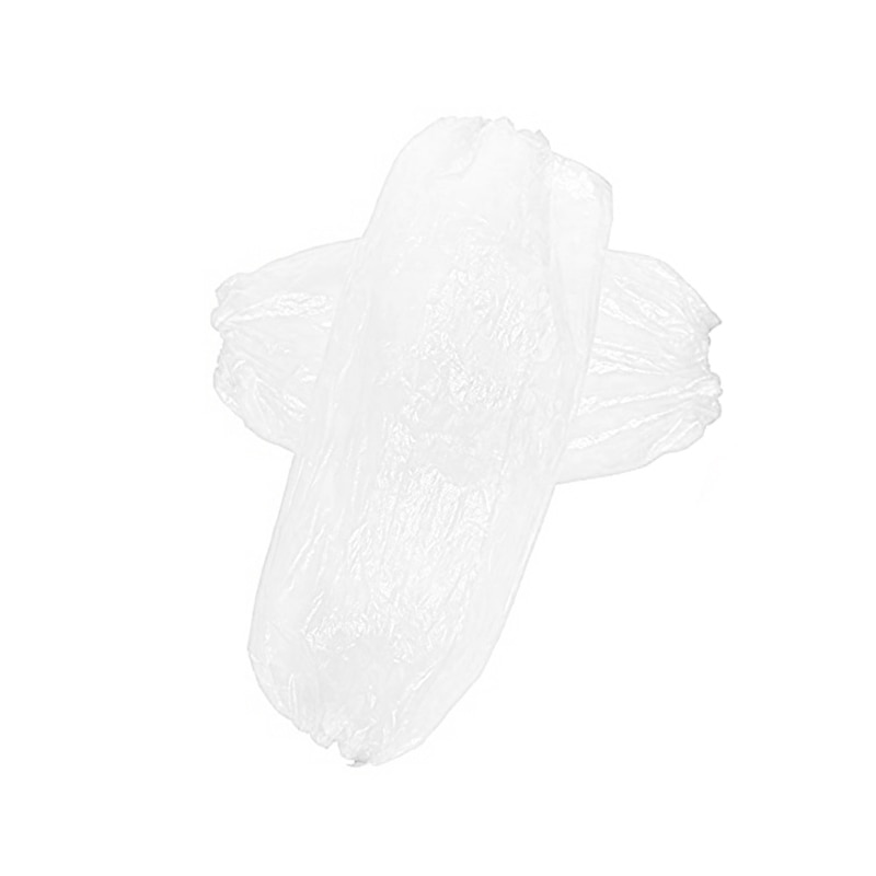 100/200 Stuks Wegwerp Beschermende Mouwen Cover Elastische Surblouse Jetable Plastic Mouw Surblouse Полезные Мелочи