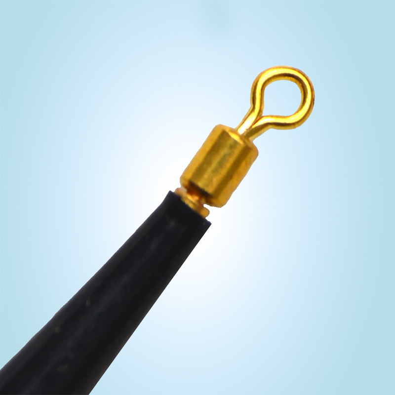10-100pcs Copper Head Rubber Bobber Drift Fishing Floats Seat Vertical Fishing Float Rotation Buoy Seat Bobber Accesories