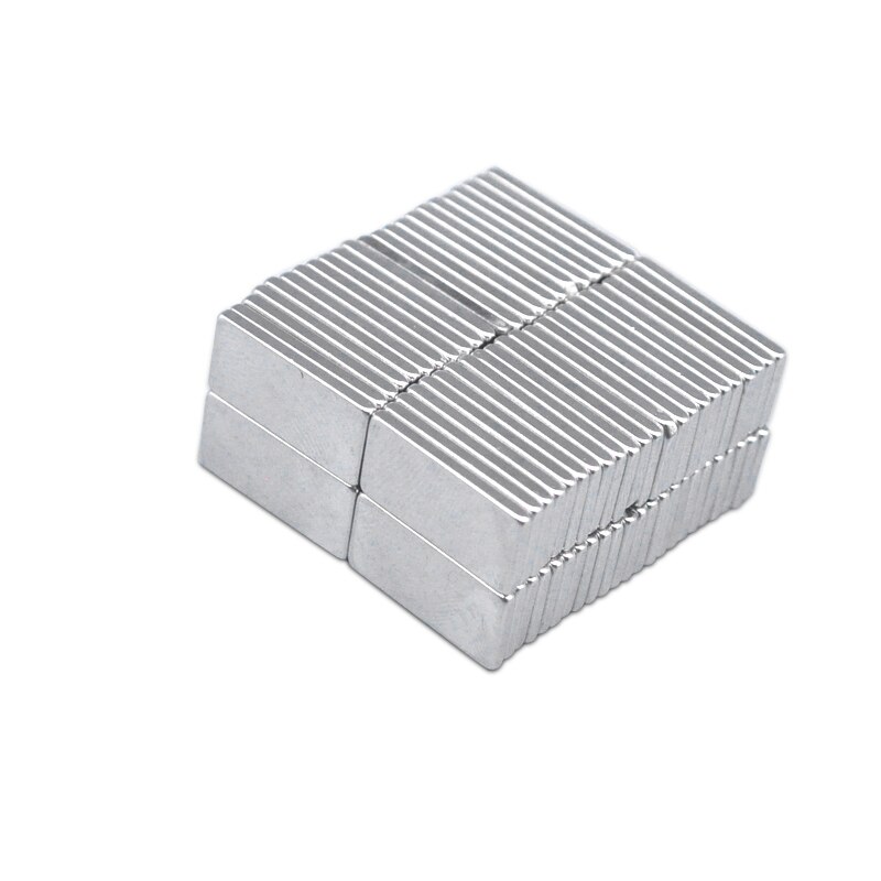 10-50 Stuks 20X10X2 Mm Zeldzame Aarde Magneet 20mmX10mm Blok Rechthoekige Magneten 20X10X2 Mm Permanente Neodymium Magneet 20*10*2 Mm