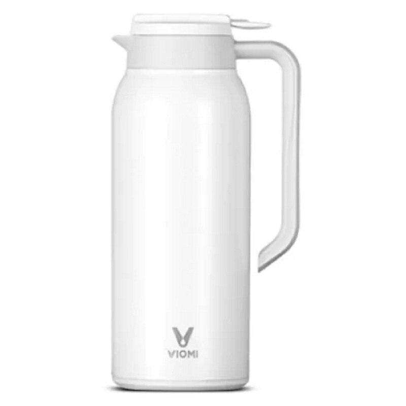 VIOMI Water Kettle Big Capacity Portable Stainless Steel Detachable Cup Vacuum Heat-insulated Tank 24h Keep warm Preservation: white