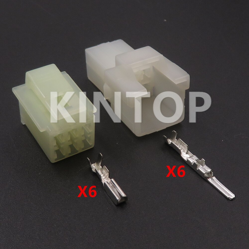 Adaptador de 6 pines para coche, Conector de Cable para automóvil de , 6090-1218, 6090-1149, 1 Juego