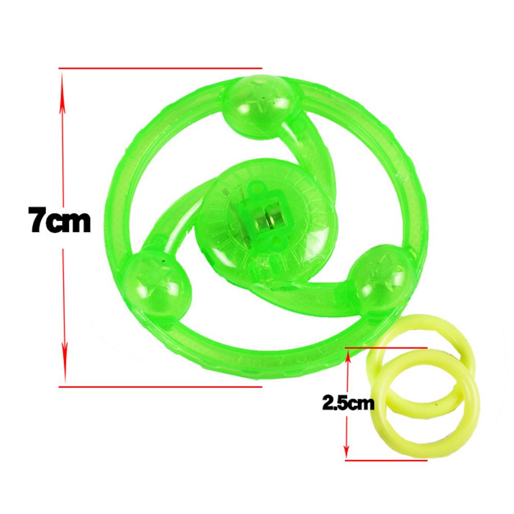 Luminous Pull Rope Flywheel Kids Rave Led Lighting Up Toys for Children Flashing Glow IIn The Dark Haloween Christmas Games