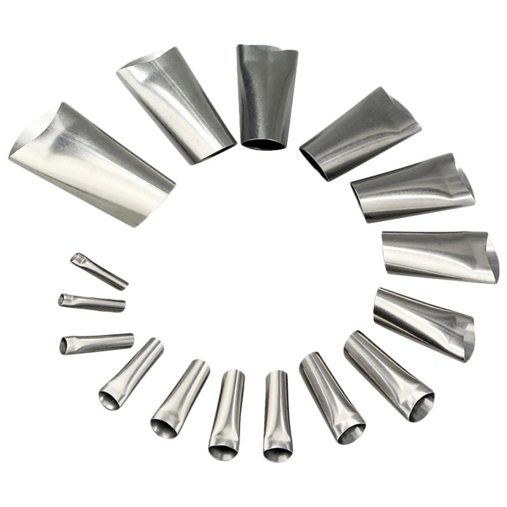 1 Set Caulking Finishing Tool Mighty Anti-rust Stainless Steel Caulking Nozzle Finisher For Door Window Sink: 16pcsset
